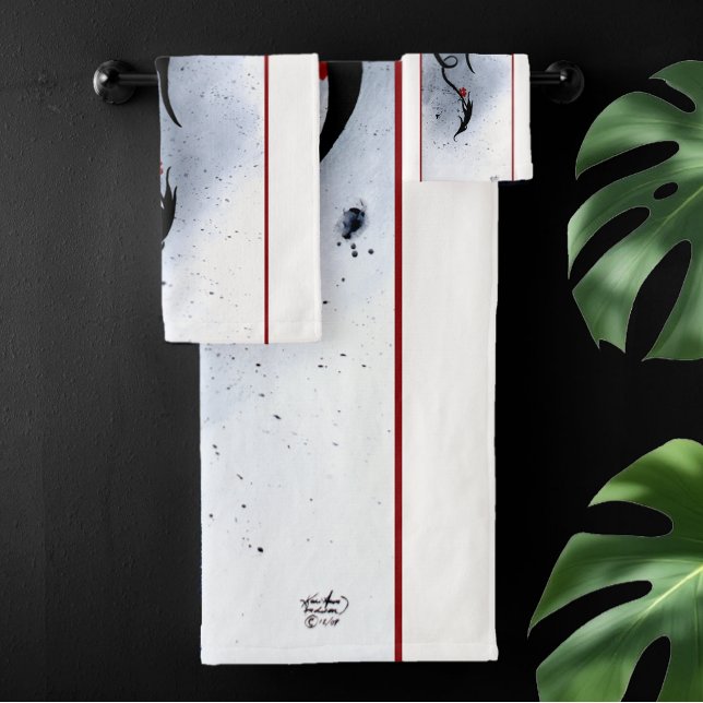 Dragon Tapestry Bath Towel Set (Creator Uploaded)