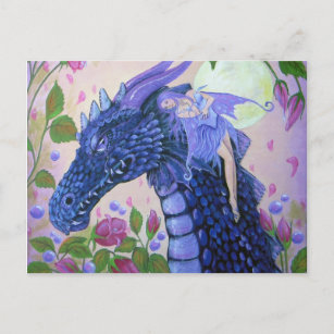 Dragon Tears by Fantasy Artist Lori Karels Postcard