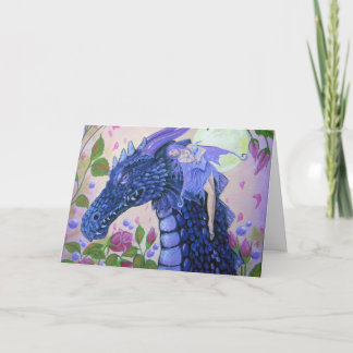Dragon Tears Sympathy Card
