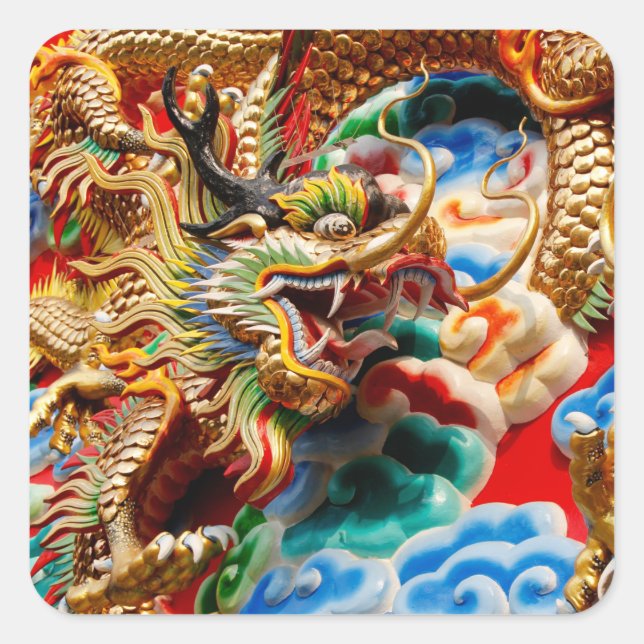 dragon temple stickers (Front)