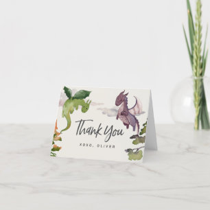 Dragon Thank You Card