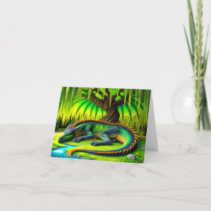 Dragon Thank You Card