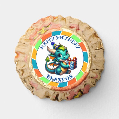 Dragon Themed Boys Birthday Party Reeses Peanut Butter Cups
