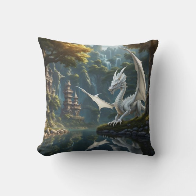 Dragon  throw pillow (Front)