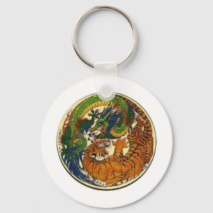 DRAGON TIGER KEYCHAIN