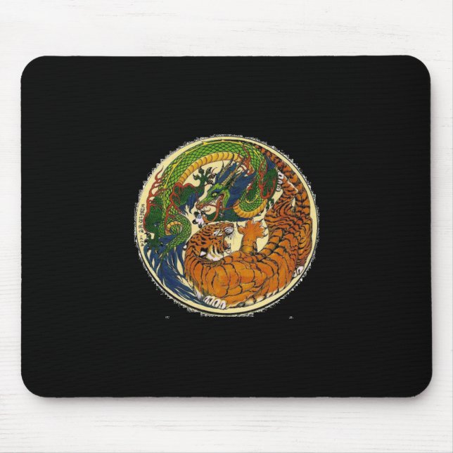 DRAGON TIGER MOUSE PAD (Front)