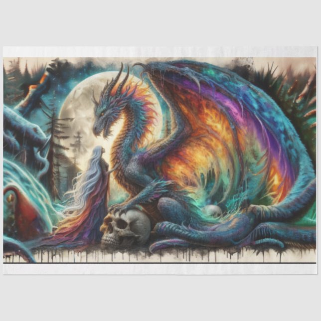Dragon Tissue Paper (Front)