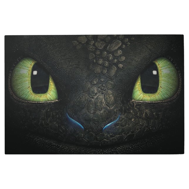 Dragon toothless 36"x 24" Metal Wall Art (Front)