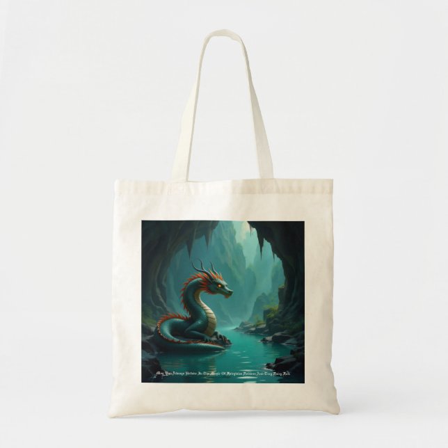 Dragon  tote bag (Front)