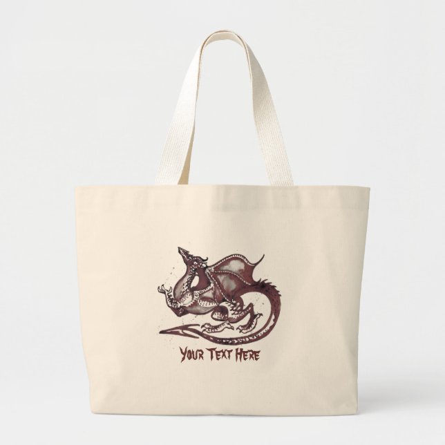 Dragon Tote Bag (Front)