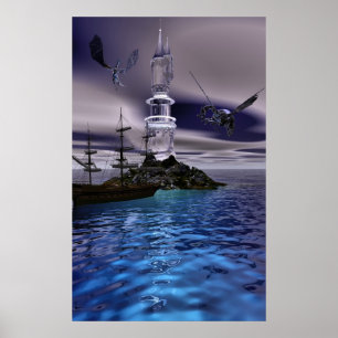 Dragon Tower Poster