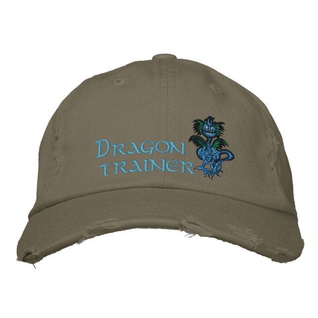 Dragon trainer embroidered baseball cap (Front)