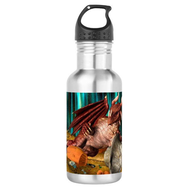Dragon Treasure Water Bottle (Front)