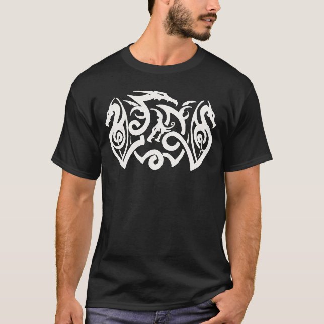 Dragon Tribal Pattern Shirt (Front)