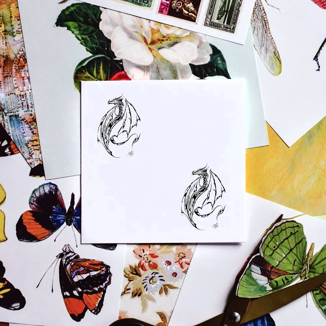 Dragon Tribal Rubber Stamp (Creator Uploaded)