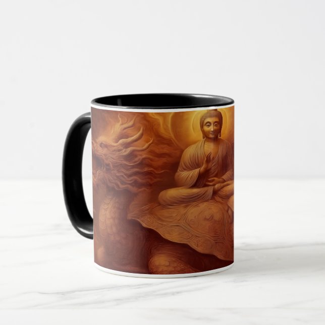 Dragon Turtle Mug (Front Left)