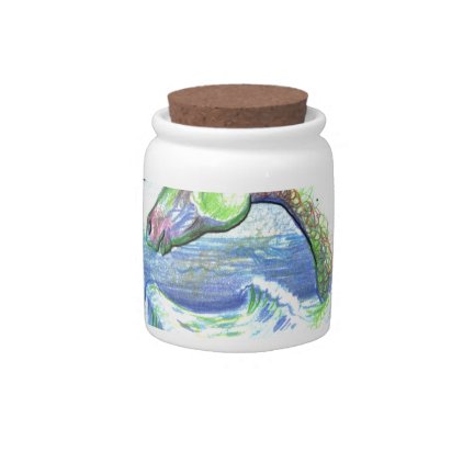 Dragon Unicorn Horse Pony Water Sea Ocean Cute Candy Jar
