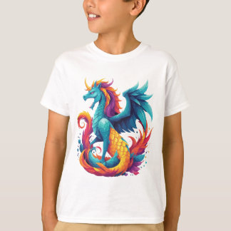 Dragon-Unicorn Hybrid – Mythical Creature T-Shirt