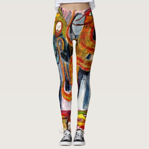 Dragon Utopia leggings