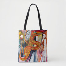 Dragon Utopia tote bag