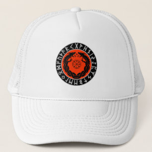 Dragon Viking Rune Protection Trucker Hat
