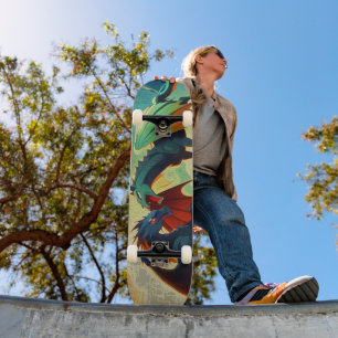 Dragon vs Pegasus  Skateboard