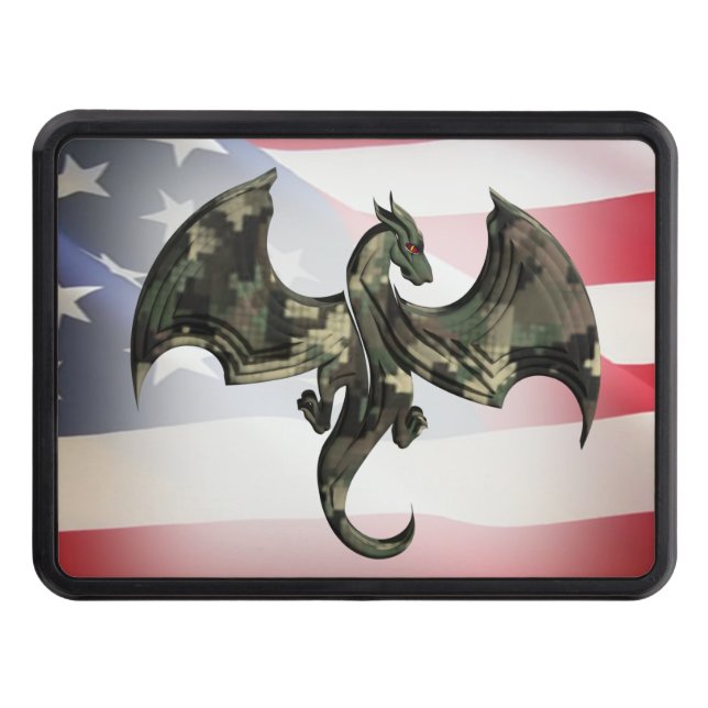 Dragon Warrior Hitch Cover (Front)