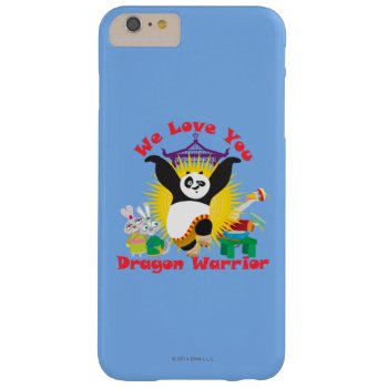 Dragon Warrior Love Barely There Iphone 6 Plus Case by kungfupanda at Zazzle