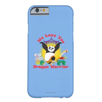 Dragon Warrior Love Barely There Iphone 6 Case by kungfupanda at Zazzle