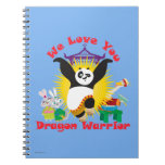 Dragon Warrior Love Notebook at Zazzle