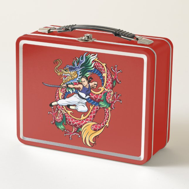 Dragon Warrior Metal Lunch Box (Front)