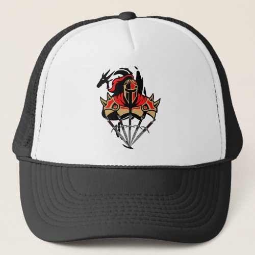 Dragon warrior trucker hat