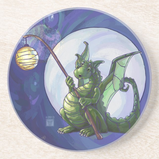 Dragon Watch Art Coaster (Front)
