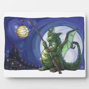 Dragon Watch Art Plaque