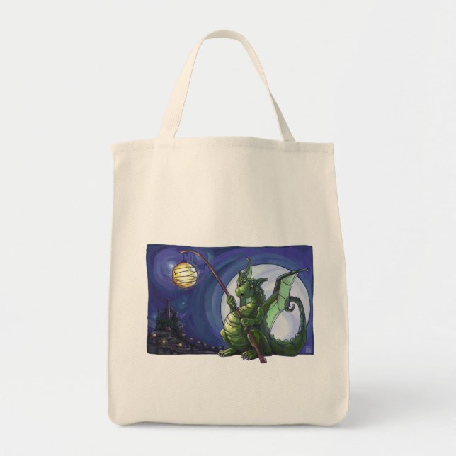 Dragon Watch Art Tote Bag (Front)