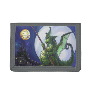 Dragon Watch Art Trifold Wallet