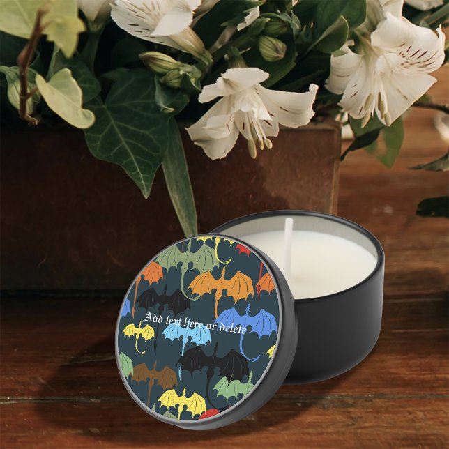  Dragon Wing Blue Flight Fantasy Mini Candle Favors (Creator Uploaded)