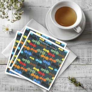  Dragon Wing Blue Flight Fantasy Napkins