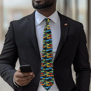 Dragon Wing Blue Flight Fantasy Neck Tie