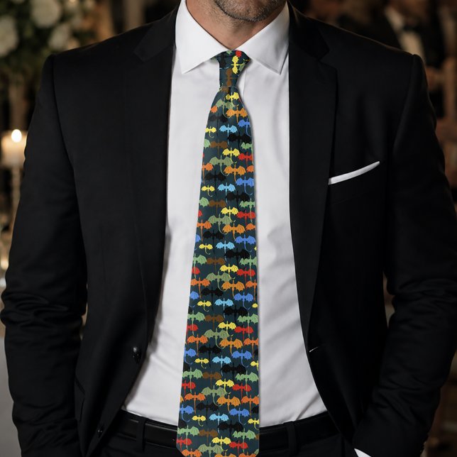 Dragon Wing Blue Flight Fantasy Neck Tie (Creator Uploaded)