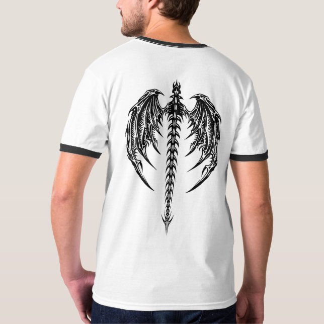 Dragon wings T-Shirt (Back)