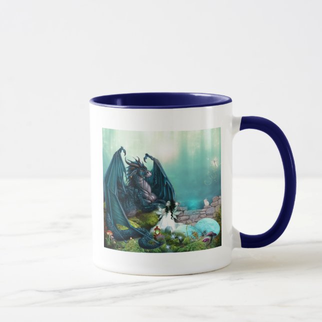 Dragon with Fairy Mug (Right)