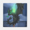 Dragon With Green Fire