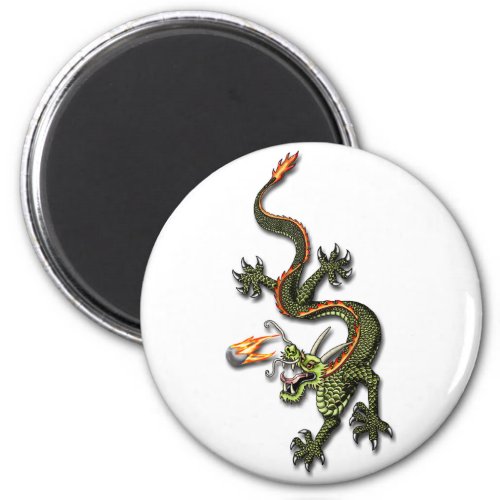 dragon with pearl magnet