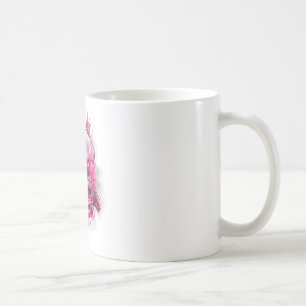 Dragon With Ribbon Breast Cancer Awareness Coffee Mug