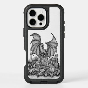 Dragon with Zombie iPhone 16 Pro Max Case
