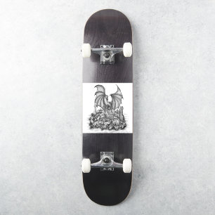 Dragon with Zombie Sticker