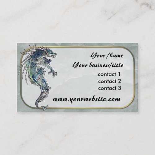 Dragon Wolf Business Card