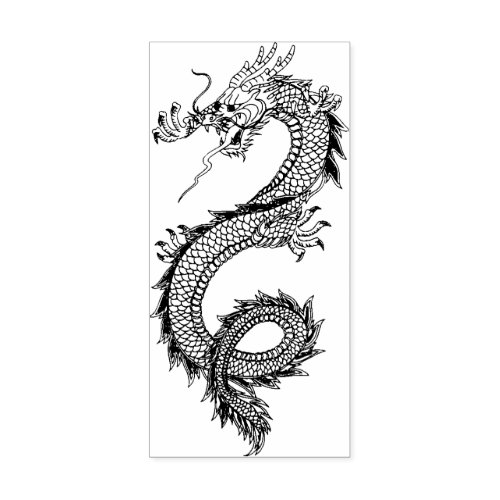 Dragon Wood Art Stamp