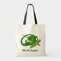 Dragon Works Tote Bag